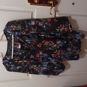 Cynthia Rowley size 2X never been worn still has tags 3/4 sleeves black